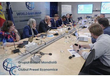 Banca Mondială: Economia Moldovei continuă să crească, însă într-un ritm mai lent decât se preconiza inițial, iar în urma creșterii bruște a prețurilor la petrol și gaze cauzată de conflictul din Orientul Mijlociu, inflația a crescut din nou, ajungând la 6,8% în aprilie 2026 și depășind limita superioară a intervalului țintă